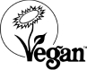 Vegan trademark badge