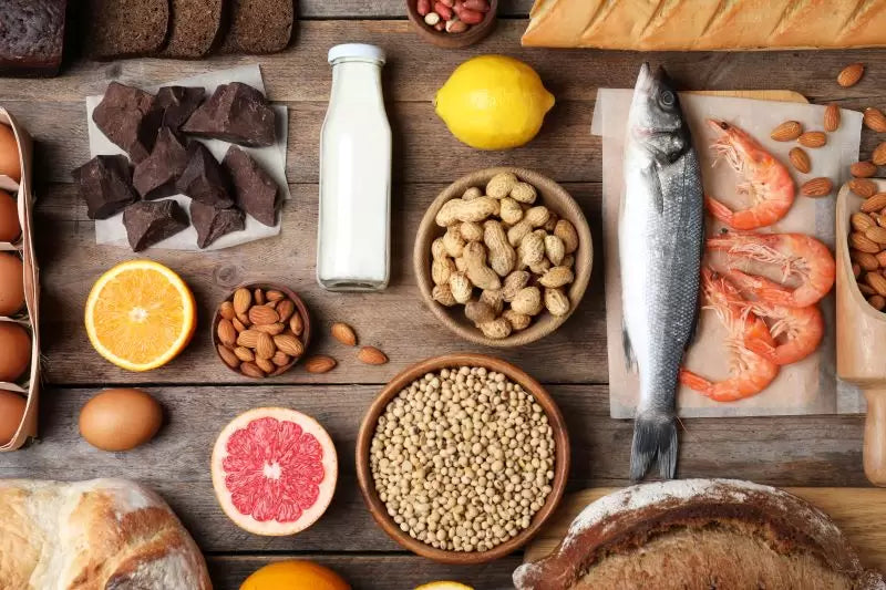 Food allergens and allergy-safe eating