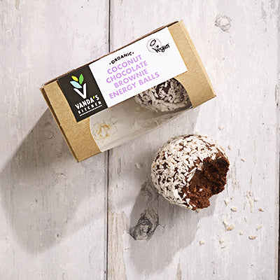Coconut Brownie Energy Balls