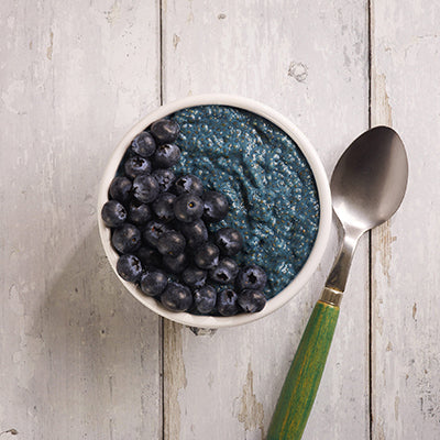 Blue Chia Pudding