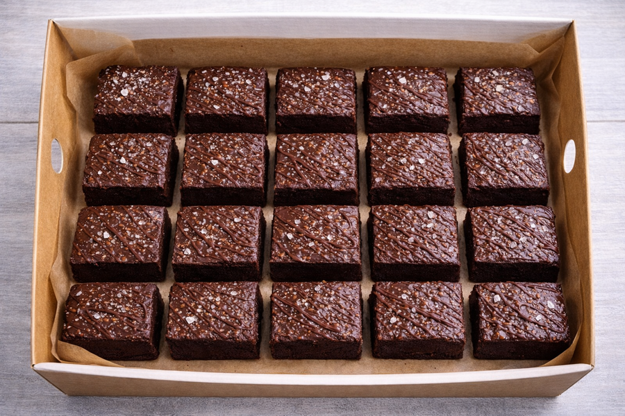 Salted Caramel Brownies