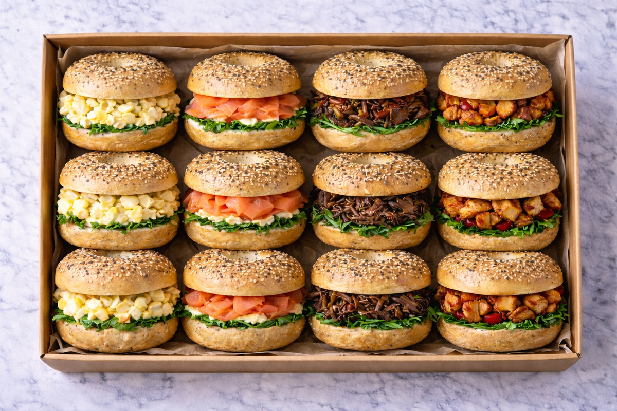 Deluxe Bagel Platter