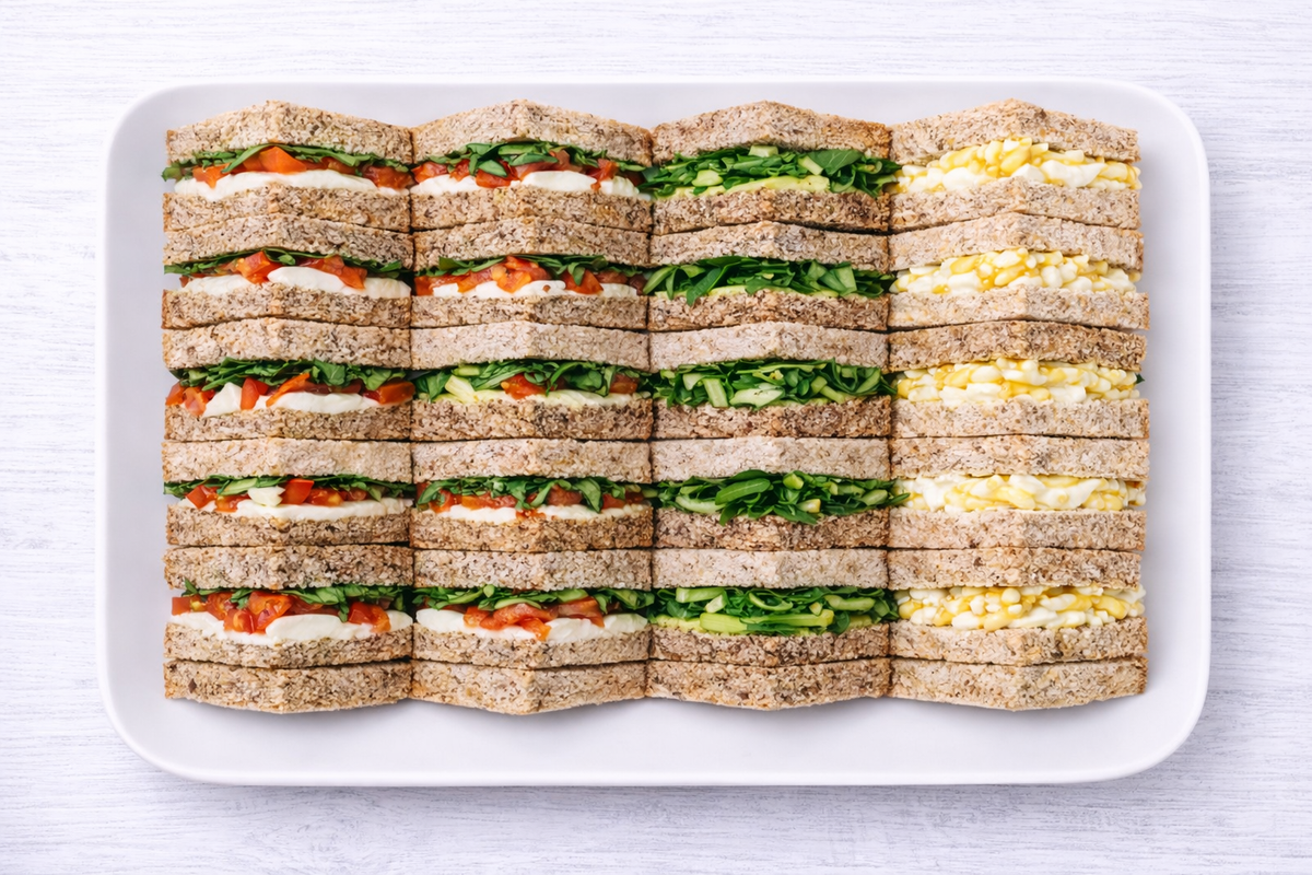 Gluten Free Vegetarian Sandwich Platter